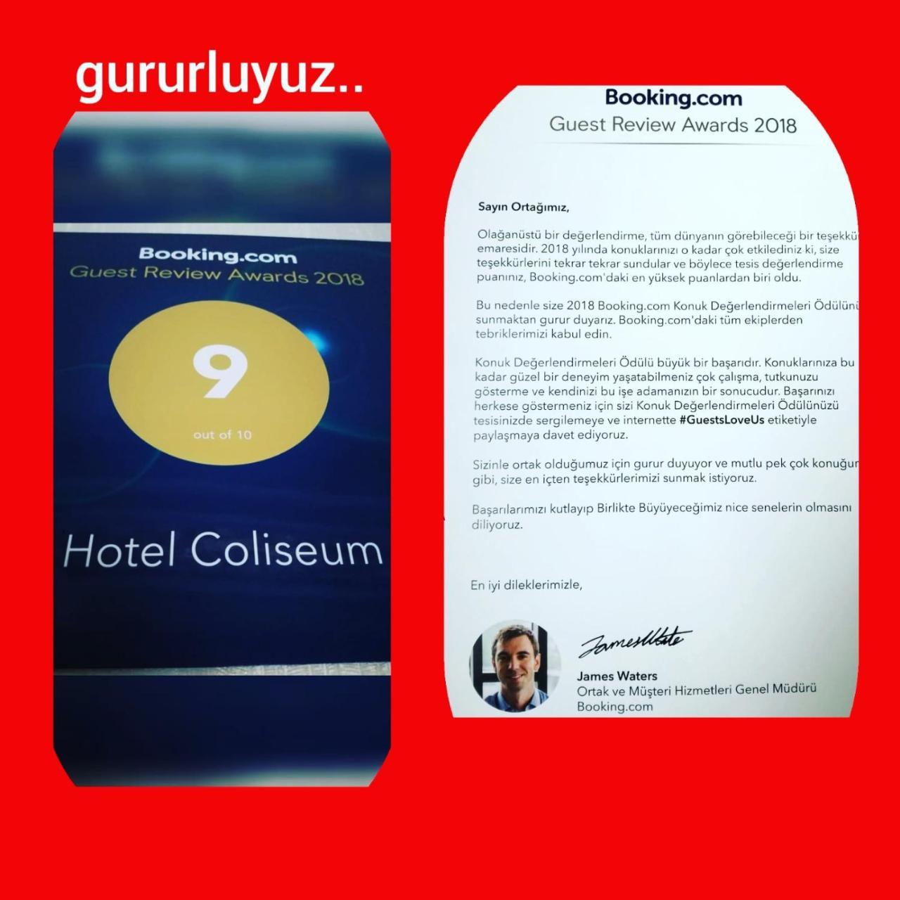 איסטמבול Hotel Coliseum מראה חיצוני תמונה